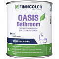 Краска водно-дисперсионная для стен и потолка Finncolor Oasis Bathroom полуматовая для влажных помещений 0.9л 51174 Finncolor от магазина Tehnorama