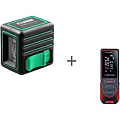 Набор лазерный нивелир ADA CUBE MINI GREEN Basic Edition + Дальномер лазерный Cosmo MINI А00730 Ada от магазина Tehnorama