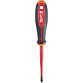 Отвертка Milwaukee VDE PH/SL2x100мм диэлектрическая трехгранная рукоятка 4932478734 Milwaukee от магазина Tehnorama