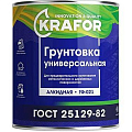Грунт Krafor гф-021 серый 1.8кг 26307 Krafor от магазина Tehnorama