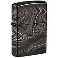 Зажигалка Zippo Marble Pattern Design High Polish Black 49812 Zippo от магазина Tehnorama