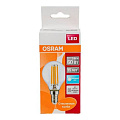 Лампа светодиодная филаментная Osram 5Вт Е14 белый свет шар 4058075212480 Osram от магазина Tehnorama