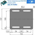 Тиски сверлильные тип Q75 75x80мм 91193RU Wilton от магазина Tehnorama