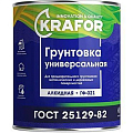 Грунт Krafor гф-021 красно-коричневый 2.7кг 26303 Krafor от магазина Tehnorama