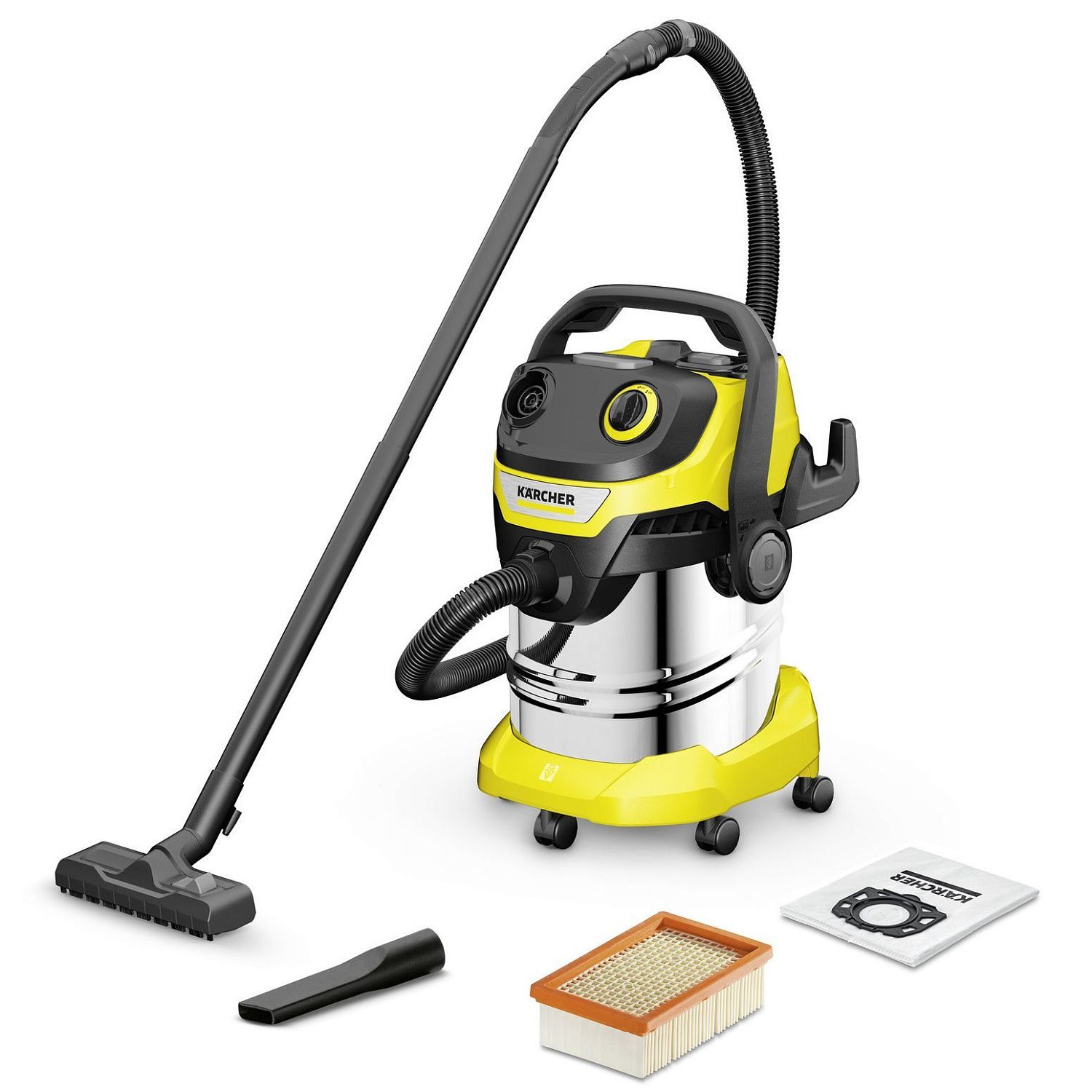 Пылесос электрический Karcher WD 5 S V-25/5/22 1100Вт бак 25л 1.628-350.0 Karcher от магазина Tehnorama