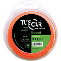 Леска для триммера Tuscar Round orange Standart 2.7ммх68м 10111227-68-1 Tuscar от магазина Tehnorama