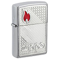 Зажигалка Zippo Classic с покрытием Brushed Chrome 48126 Zippo от магазина Tehnorama