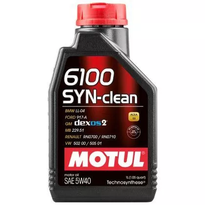 товар Масло моторное Motul 1л 6100 Syn-Clean синтетическое 107941 Motul магазин Tehnorama (официальный дистрибьютор Motul в России)