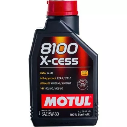 товар Масло моторное Motul 1л 8100 X-cess синтетическое 108944 Motul магазин Tehnorama (официальный дистрибьютор Motul в России)