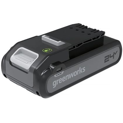 товар Аккумулятор Greenworks G24B4+ 2940407 Greenworks магазин Tehnorama (официальный дистрибьютор Greenworks в России)