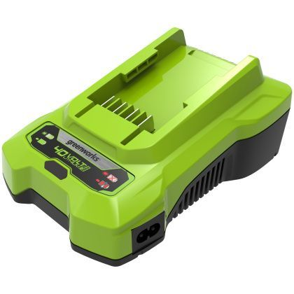 товар Зарядное устройство Greenworks G40C 2932507 Greenworks магазин Tehnorama (официальный дистрибьютор Greenworks в России)
