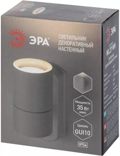 Декоративная подсветка Эра GU10 MAX35W IP54 белый WL27 WH Эра от магазина Tehnorama