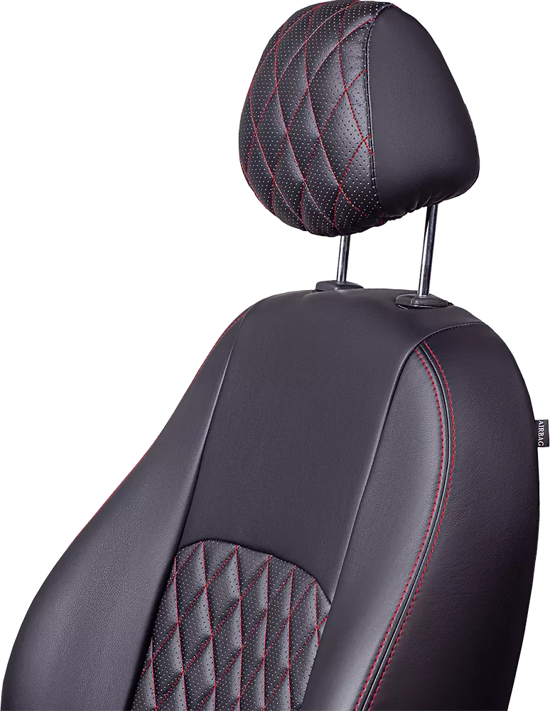 Чехлы автомобильные Lord AutoFashion Лада Гранта 1 рестайл с 08.2018 турин экокожа черный Lord AutoFashion от магазина Tehnorama