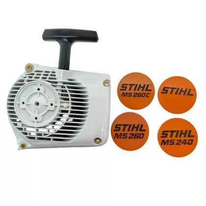 товар Стартер в сборе MS260,026, Stihl 1121-080-2101 Stihl магазин Tehnorama (официальный дистрибьютор Stihl в России)