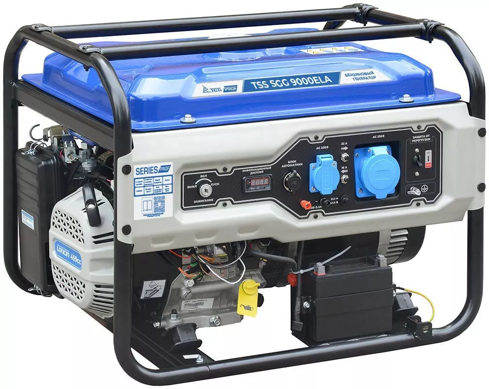 Генератор бензиновый TSS SGG 9000ELA 190050 TSS от магазина Tehnorama