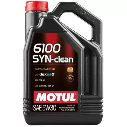 товар Масло моторное Motul 5л 6100 Syn-Clean синтетическое 107948 Motul магазин Tehnorama (официальный дистрибьютор Motul в России)