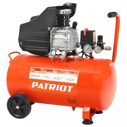 товар Компрессор Patriot Euro 50-260 525306367 Patriot магазин Tehnorama (официальный дистрибьютор Patriot в России)