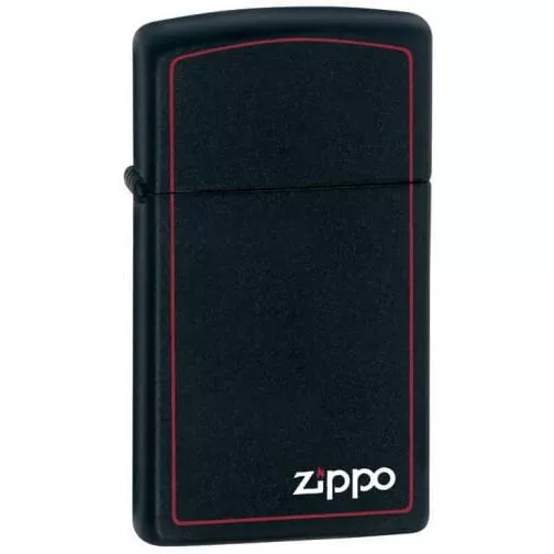 Зажигалка Zippo Slim Black Matte 1618ZB Zippo от магазина Tehnorama